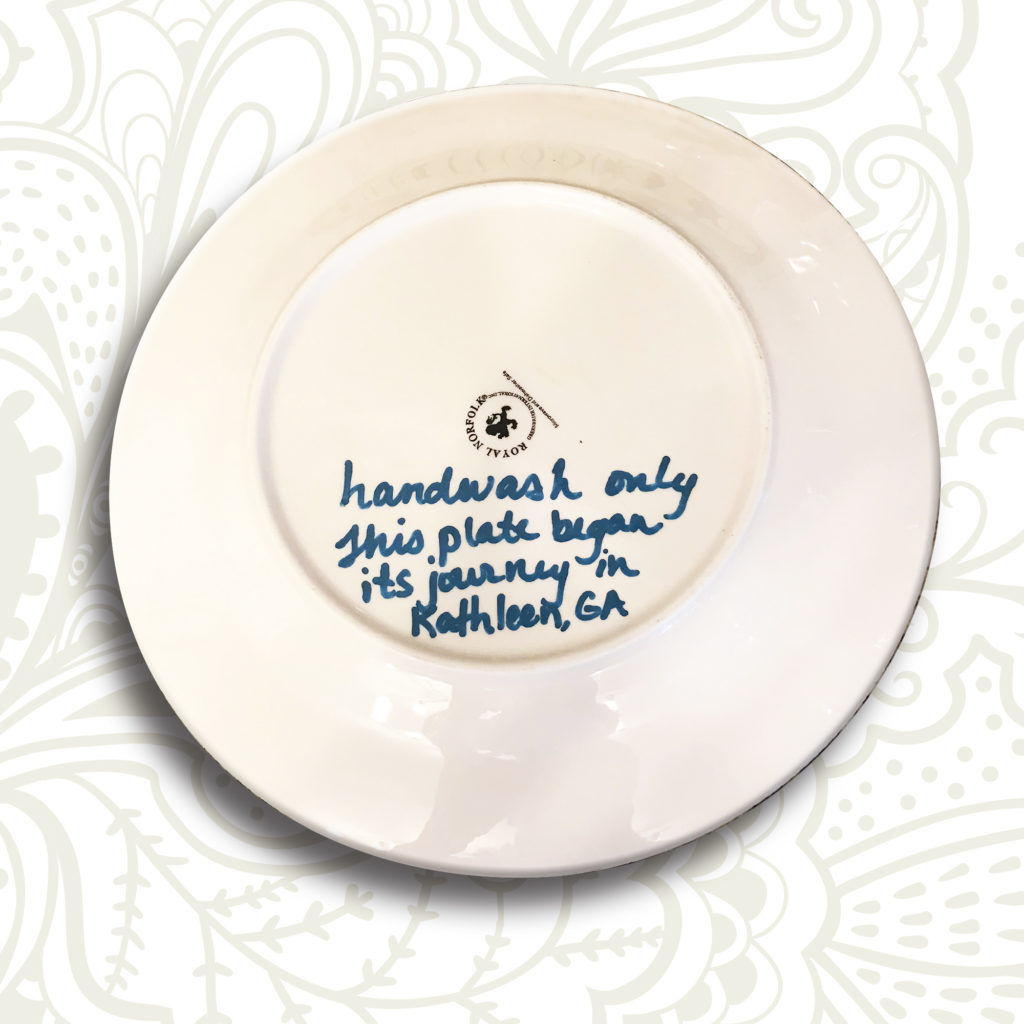 Giving Plate Back